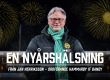 Nyårshälsning från ordförande Jan Henriksson