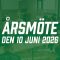 Årsmöte den 10 juni 2026