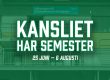 Kansliet har sommarstängt